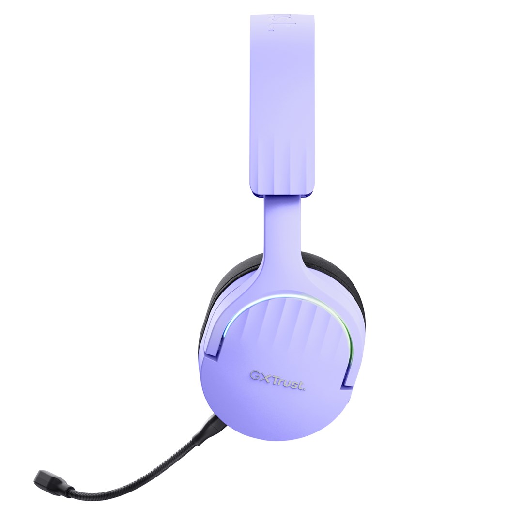 Headset TRUST GXT 491P FAYZO Wired & bežični Gaming USB Type-A Bluetooth Crna, Ljubičasta-5