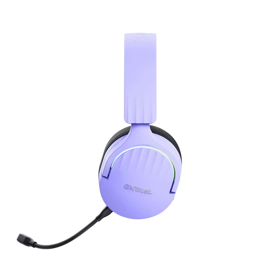 Headset TRUST GXT 491P FAYZO Wired & bežični Gaming USB Type-A Bluetooth Crna, Ljubičasta-4
