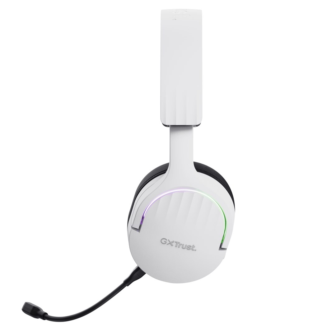 Slušalice TRUST GXT 491W FAYZO Wired & bežični Gaming USB Type-C Bluetooth Crna, Bijela-6