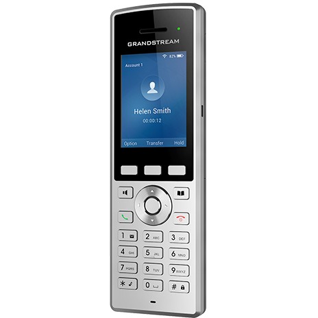 IP telefon GRANDSTREAM WP822 (Wi-Fi, 2 linije, LCD, crna/srebrna boja)-2