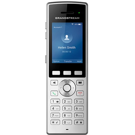 IP telefon GRANDSTREAM WP822 (Wi-Fi, 2 linije, LCD, crna/srebrna boja)-3