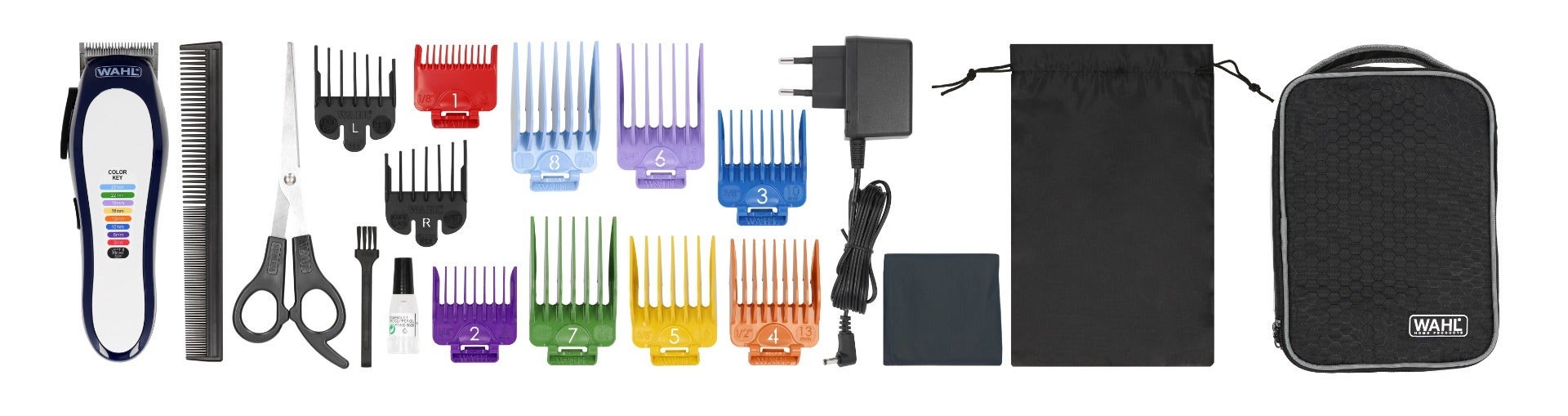 Set za šišanje WAHL ColorPro (plavo-bijeli)-1