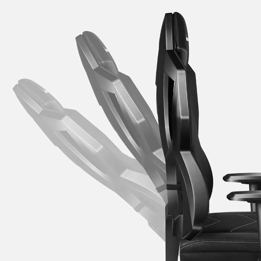 Gaming stolica HUZARO Combat 6.2 Black RGB (maksimalna visina 133 cm, nagib 90 - 120°, PU HD koža, nosivost do 150 kg)-10