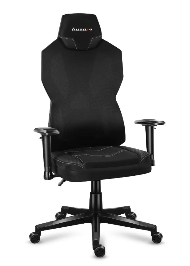 Gaming stolica HUZARO Combat 6.2 Black RGB (maksimalna visina 133 cm, nagib 90 - 120°, PU HD koža, nosivost do 150 kg)-20