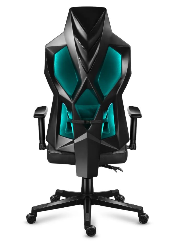 Gaming stolica HUZARO Combat 6.2 Black RGB (maksimalna visina 133 cm, nagib 90 - 120°, PU HD koža, nosivost do 150 kg)-6