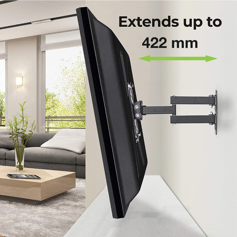 Nosač za TV TECHLY ICA-PLB 182M (full-motion, 32"-55", 30 kg, VESA 100x100-400x400, crna boja)-6