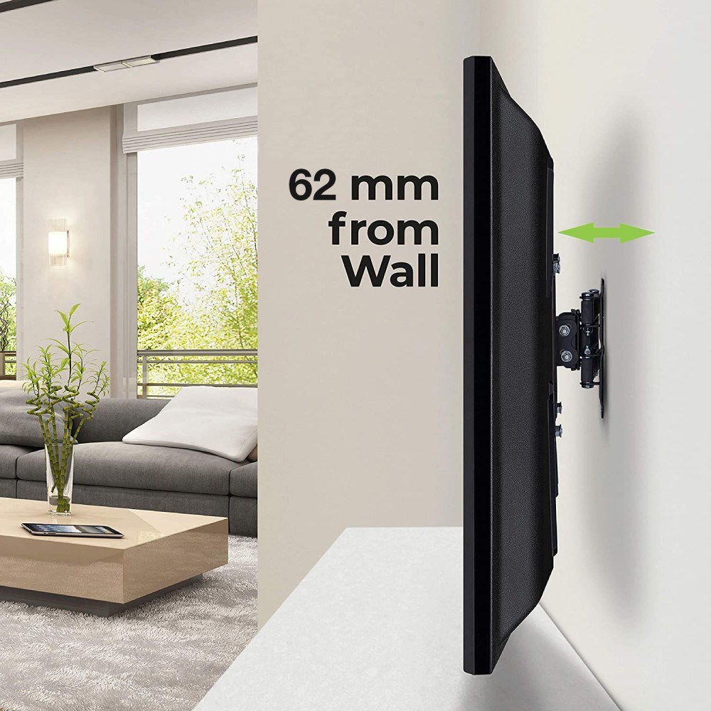 Nosač za TV TECHLY ICA-PLB 182M (full-motion, 32"-55", 30 kg, VESA 100x100-400x400, crna boja)-5