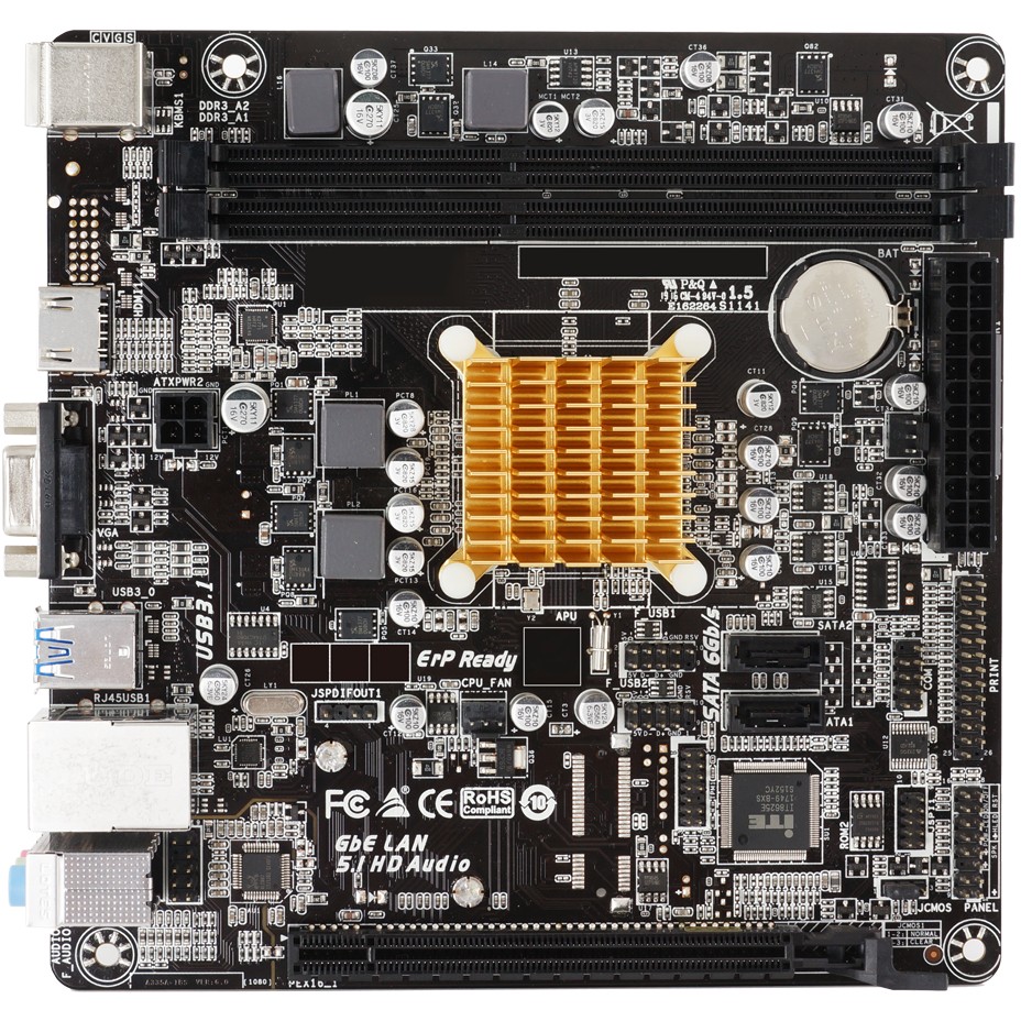 Matična ploča Biostar A68N-2100K mini ITX-1