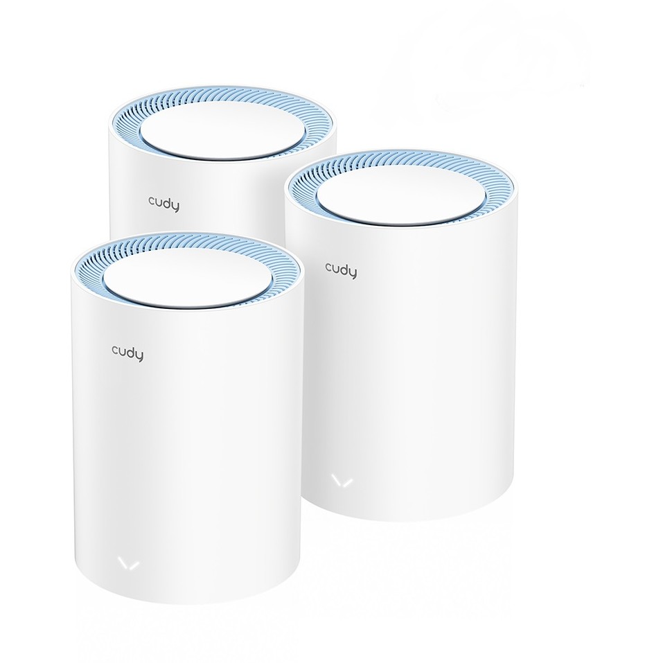 Mesh sustav CUDY M1200 3-PACK Dual-band (2.4 GHz / 5 GHz) Wi-Fi 5 (802.11ac) bijeli-0