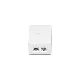 PoE Injector LOGITECH PoE Injector with plug set - OFF WHITE (cat5e, 56 V, 30 W, 100-240 V, 0.8 A, 0.536 A, 50/60 Hz, 2 x ethernet lan (rj-45) ports)-0