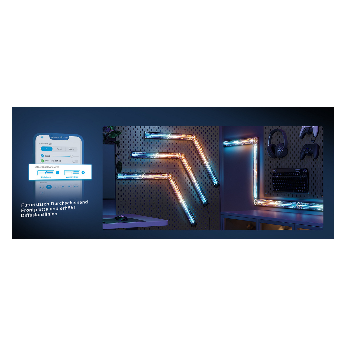 LED rasvjeta GOVEE H6063 (RGBIC, 2.4GHz Wi-Fi, Bluetooth)-17