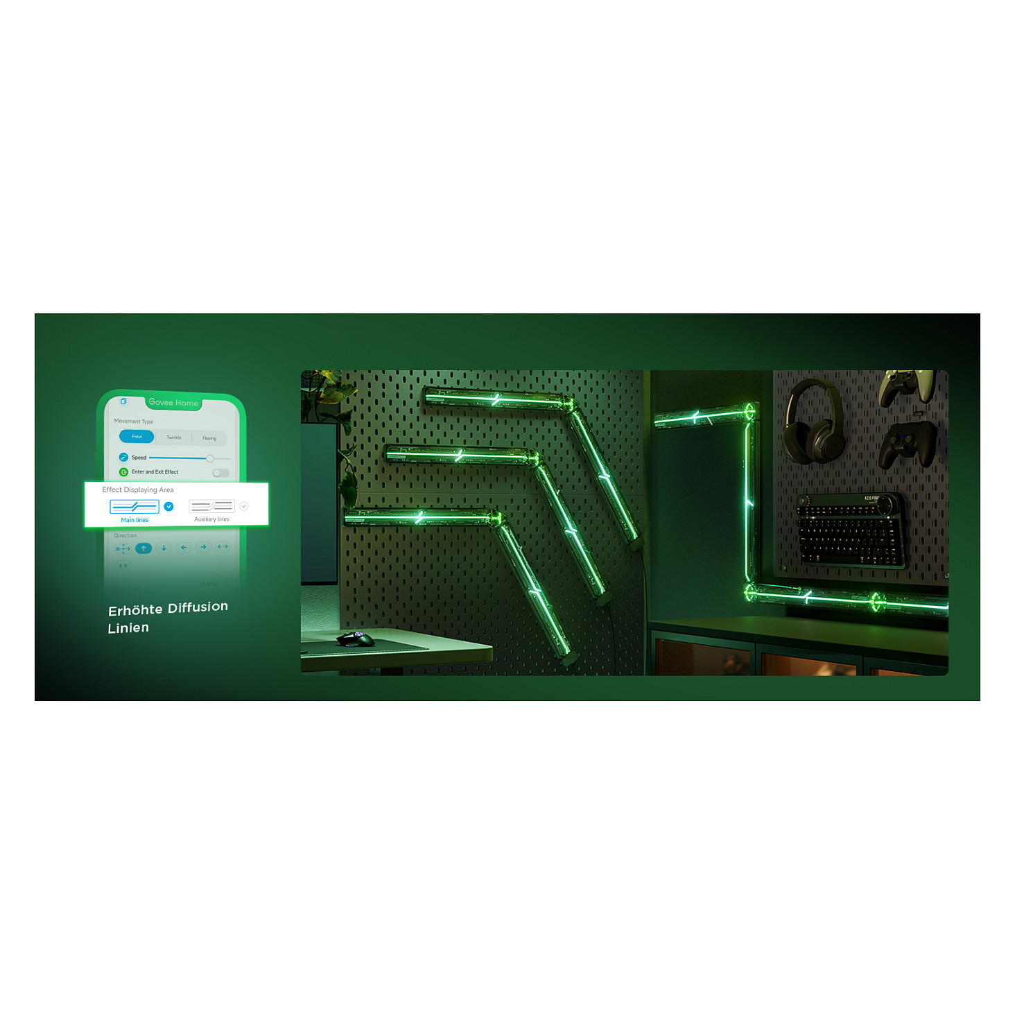 LED rasvjeta GOVEE H6063 (RGBIC, 2.4GHz Wi-Fi, Bluetooth)-19