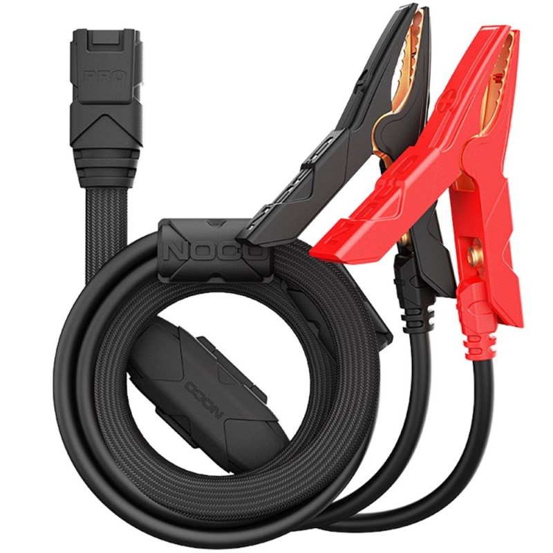 Noco GPA004 Pro Battery Clamps with Eyelets (crne, crvene, osigurač 60 A, lako za primjenu, dužina kabla 1.6 m)-0