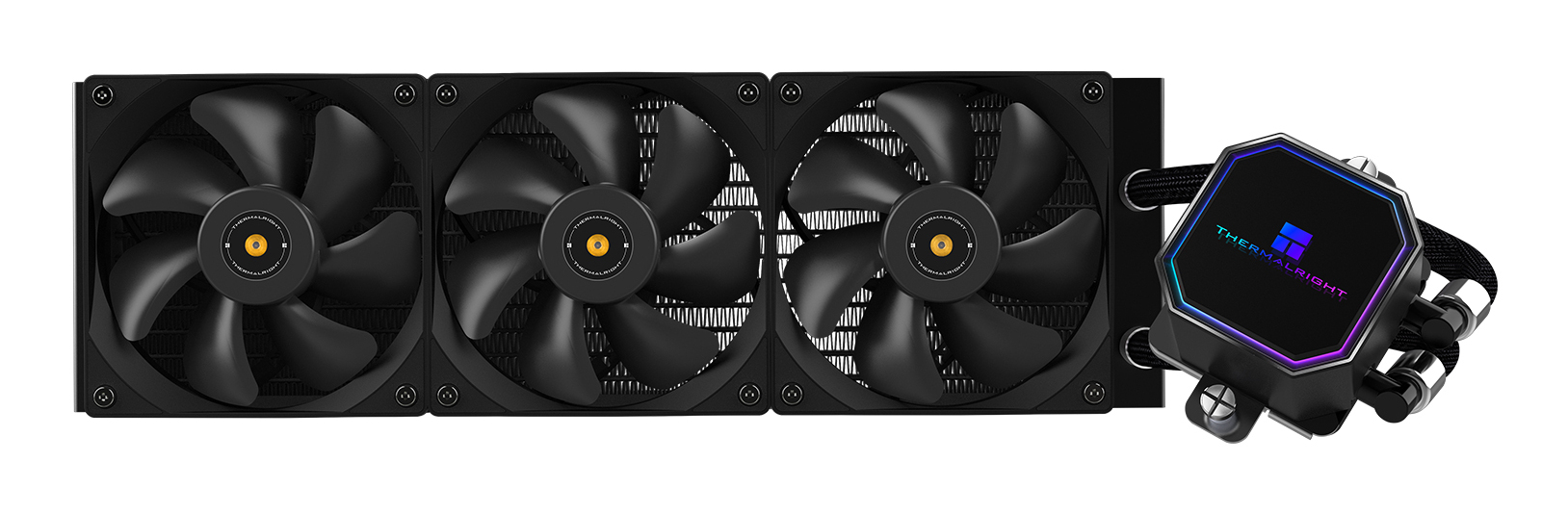 Vodeno hlađenje THERMALRIGHT Frozen Prism 360 BLACK (RGB, 360mm, crno)-0