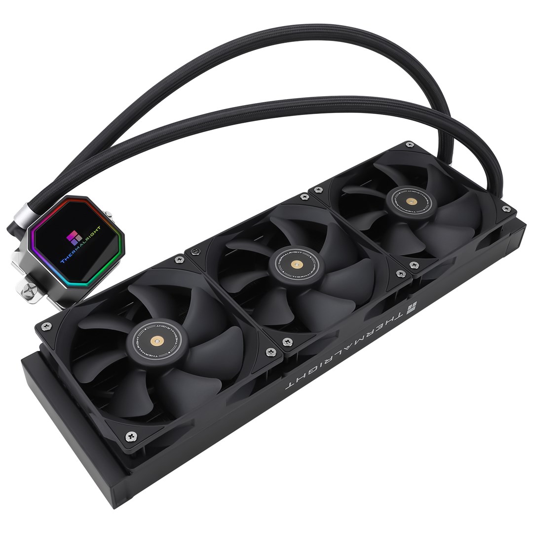 Vodeno hlađenje THERMALRIGHT Frozen Prism 360 BLACK (RGB, 360mm, crno)-1