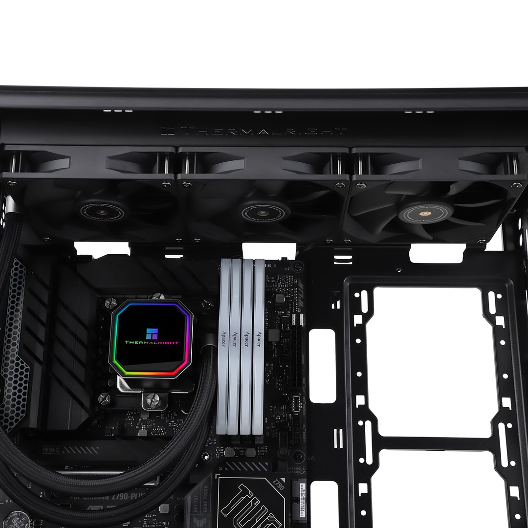 Vodeno hlađenje THERMALRIGHT Frozen Prism 360 BLACK (RGB, 360mm, crno)-4