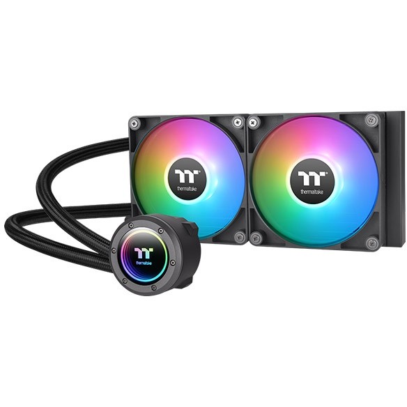 All-in-One LCS THERMALTAKE TH240 ARGB Sync V2 (2 ventilatora, 120 mm, crna boja)-0