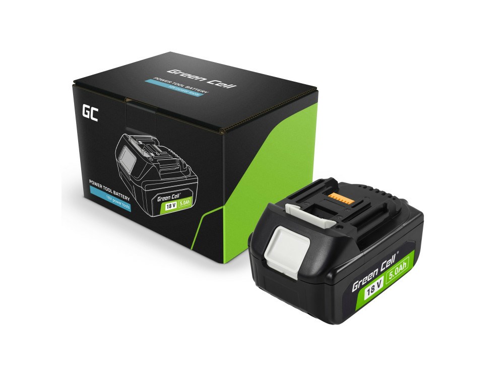 Green Cell PTMA18V5 baterija za Makita aku alate, 18V 5Ah Li-Ion-1