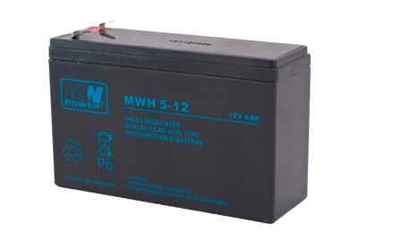 Akumulator MPL POWER ELEKTRO MWL 6-12 (12V, 6Ah) VRLA AGM