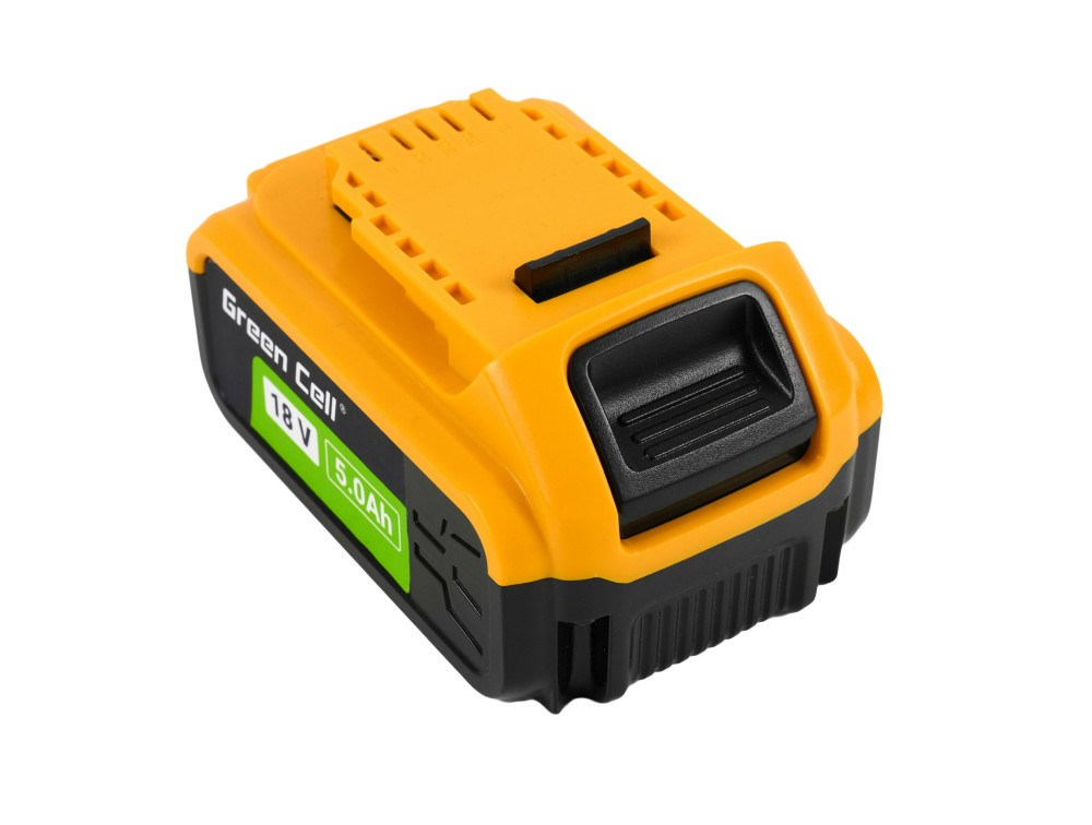 Baterija za aku alat GREEN CELL PTDW18V5 (18V, 5.0Ah, za DeWalt XR)-5