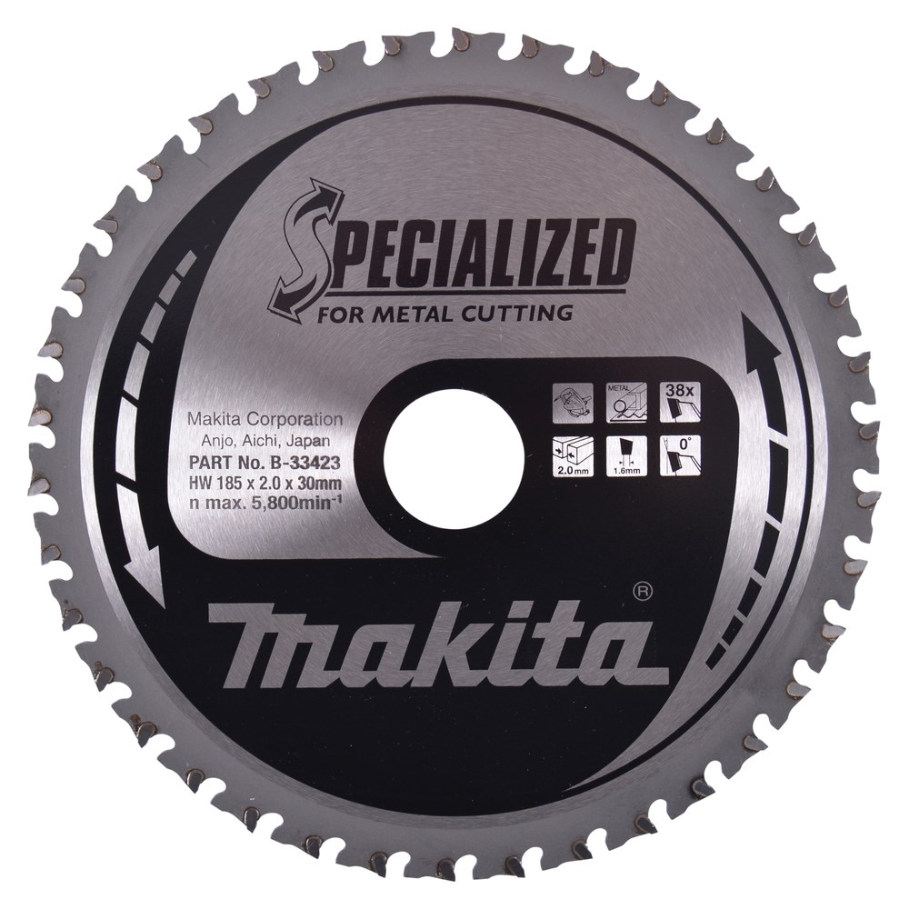 Pila MAKITA Specialized (Promjer diska 18.5 cm, 38 zuba, Maksimalna brzina rotacije 5800 RPM)-0