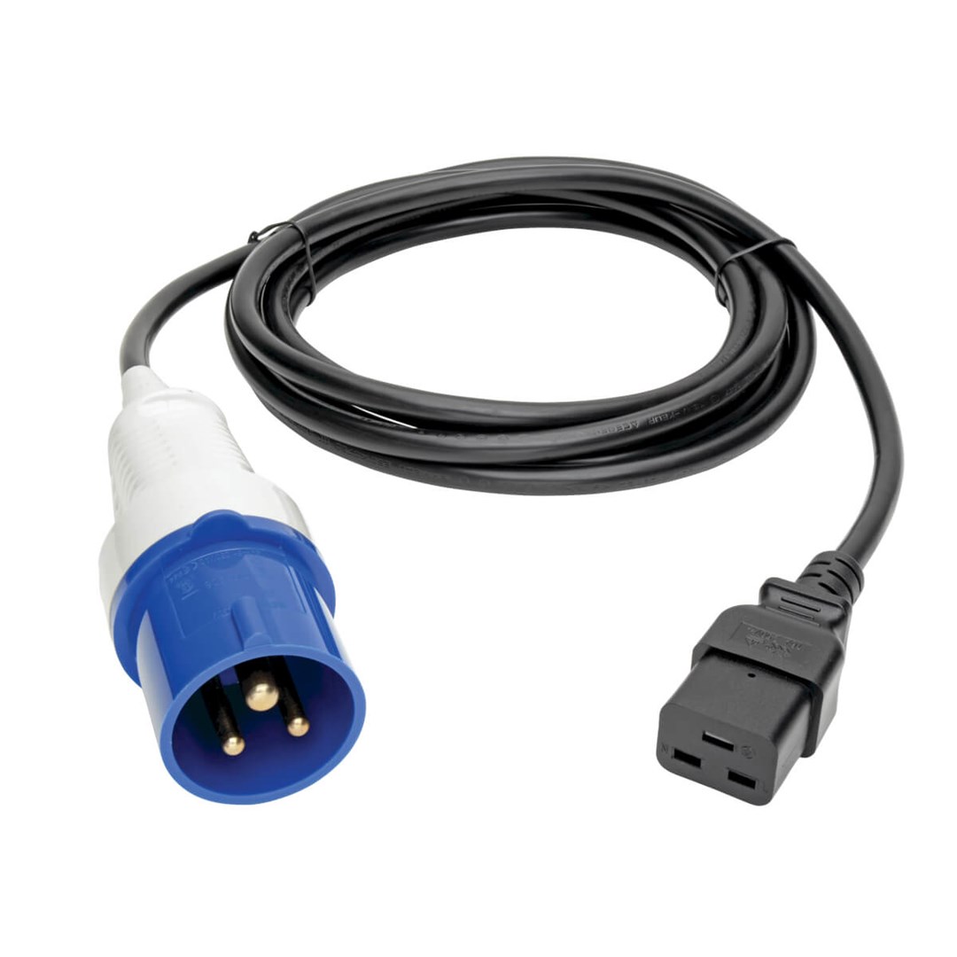 Produžni kabel TRIPP LITE P070-010 (iec 309 na c19, 16a, 250v, 3.05m, crni)-1