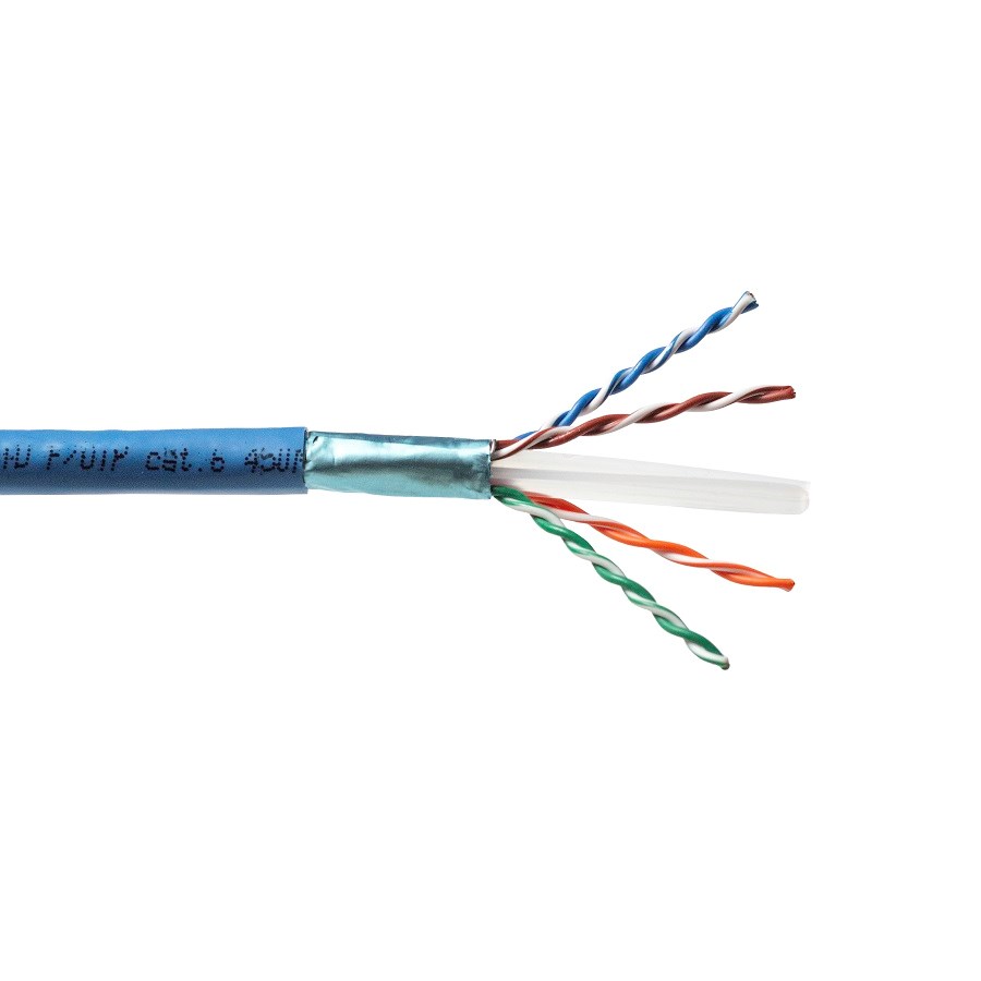 EMITER Net FTP (F/UTP) Cat.6 450MHz kabel, 4x2x23AWG žica, PVC-0
