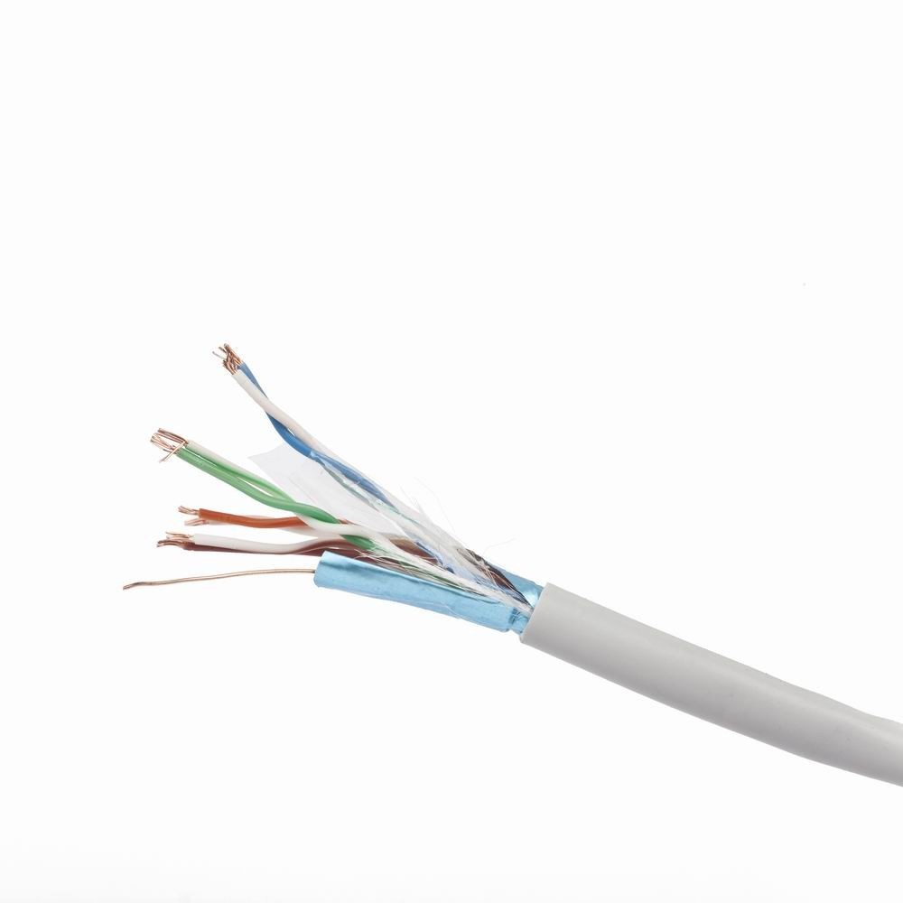 Mrežni kabel GEMBIRD CAT5e FTP (100 m, siva, F/UTP, AWG 24, ISO 9002)-0