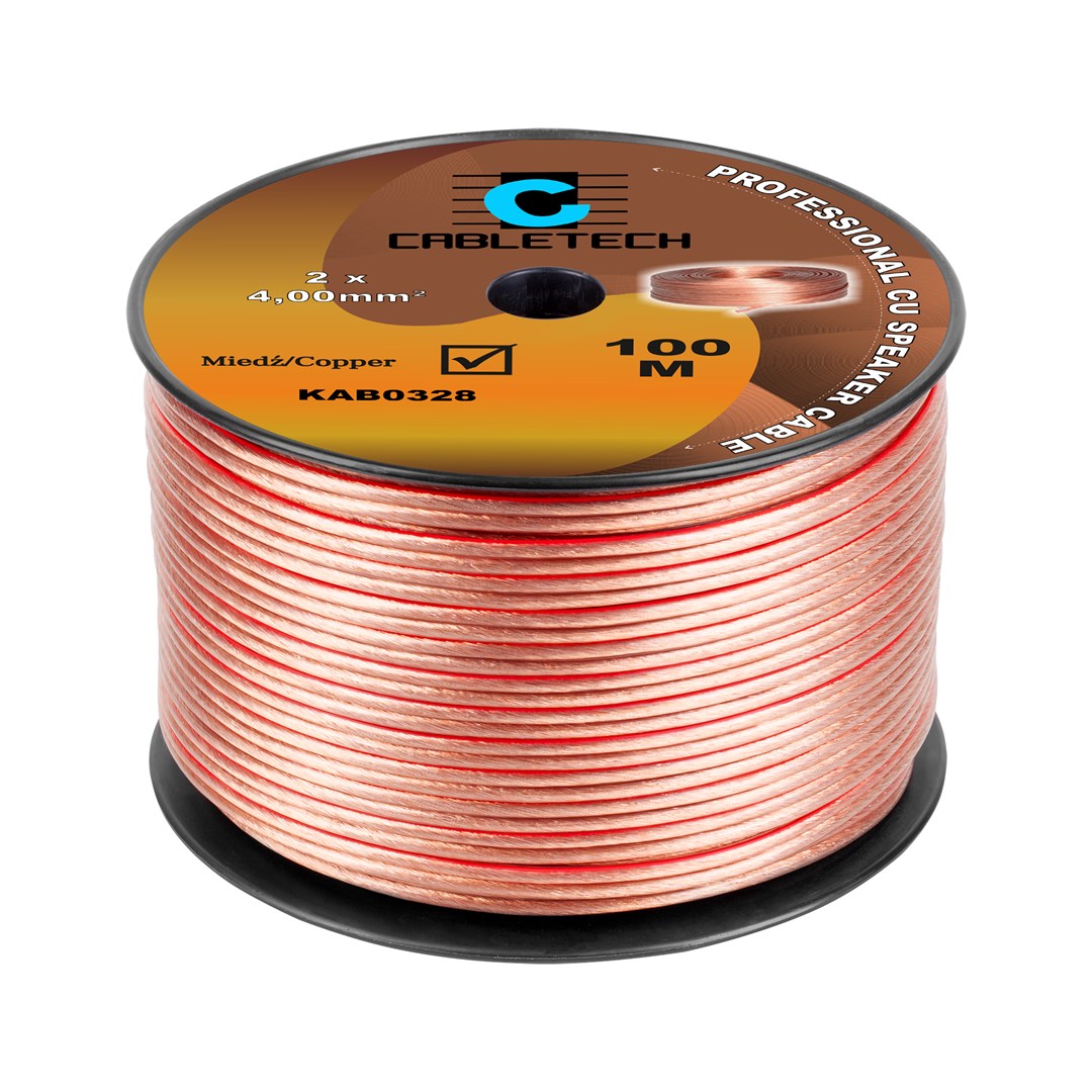 Cabletech zvučnički kabel 4mm², na metre-1
