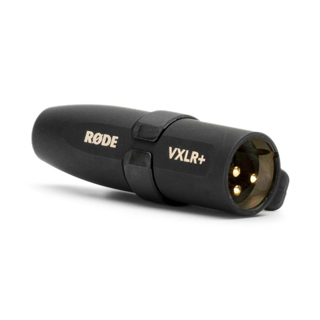 RØDE VXLR+ cable gender changer 3.5mm TRS mini-jack XLR Black-0