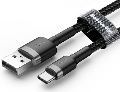 USB kabel BASEUS CATKLF-UG1 (USB A, USB C, 3 m, crna boja)-1