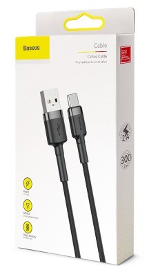 USB kabel BASEUS CATKLF-UG1 (USB A, USB C, 3 m, crna boja)-5