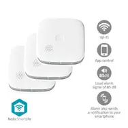 Set pametnih detektora dima NEDIS SmartLife WIFIDS21WT3 (3 komada)-0