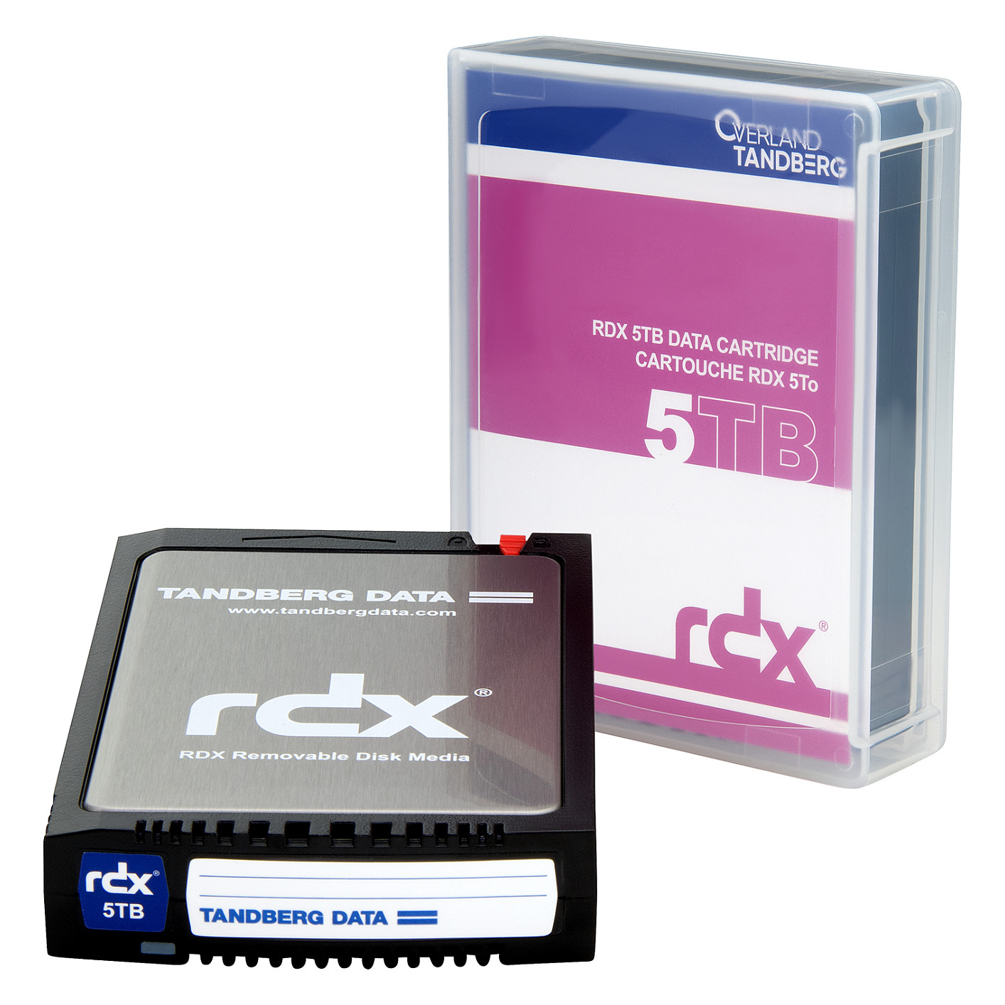 RDX OVERLAND TANDERG RDX x 1 (kapacitet 5 TB, prijenosna brzina 150 MB/s, boja crna)-2