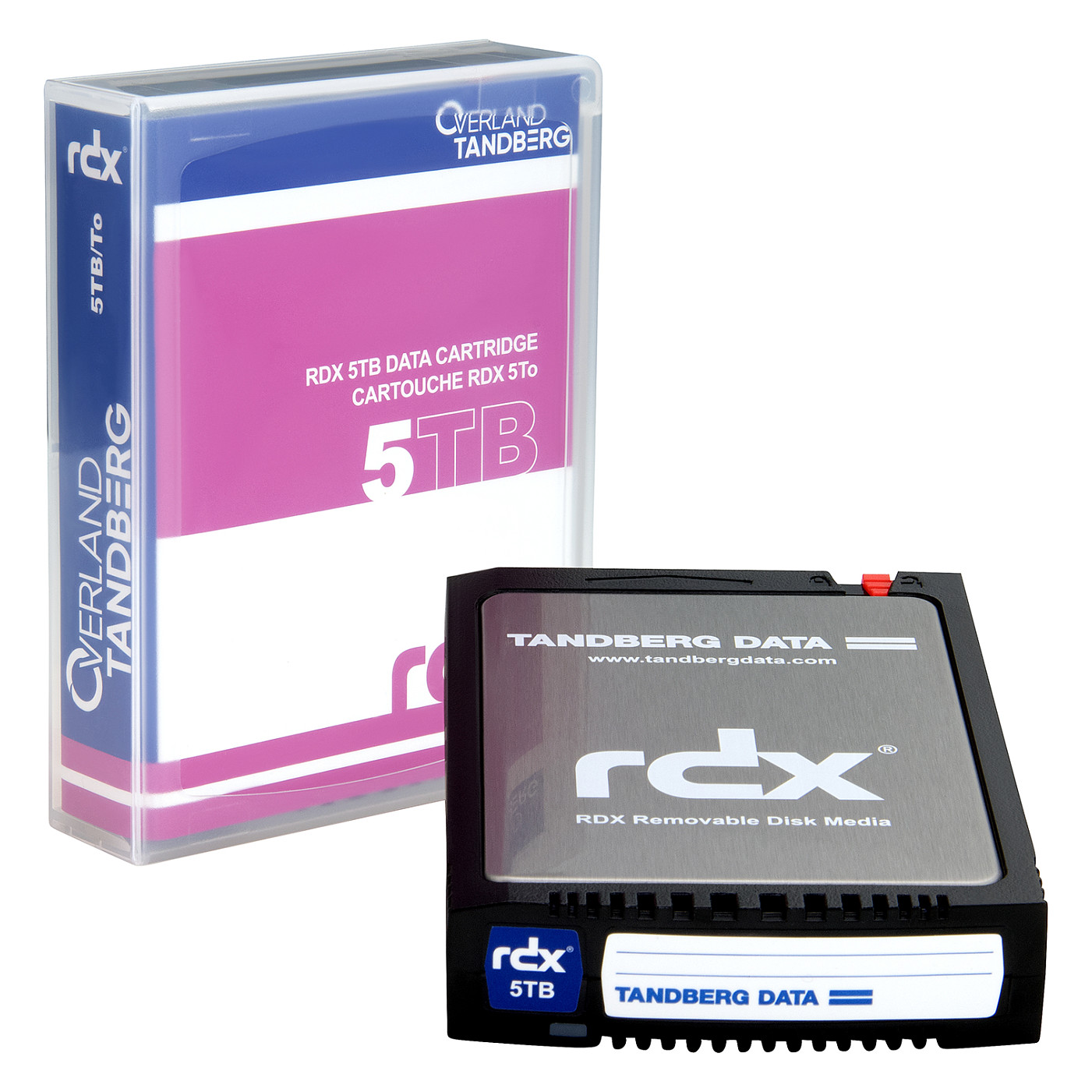 RDX OVERLAND TANDERG RDX x 1 (kapacitet 5 TB, prijenosna brzina 150 MB/s, boja crna)-4