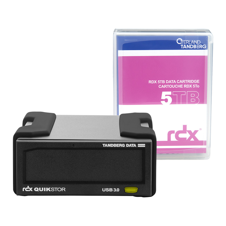External Drive OVERLAND TANDBERG RDX (5TB, USB3+)