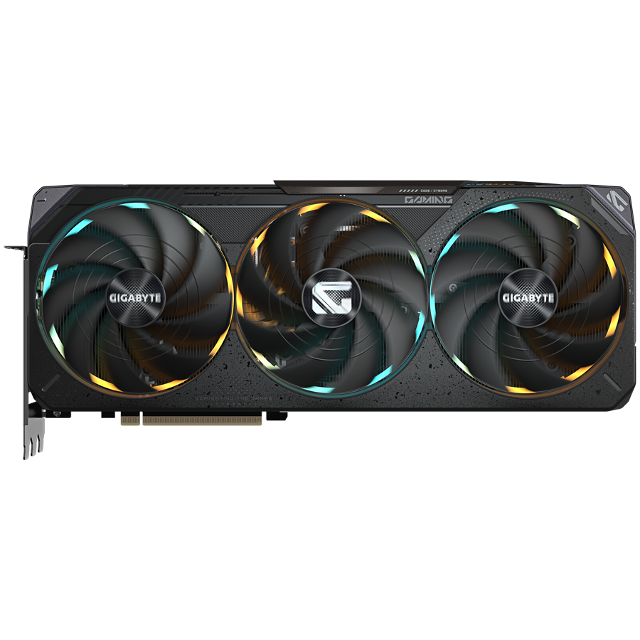 GIGABYTE GeForce RTX 5080 GAMING OC 16G Graphics Card - 16GB GDDR7, 256bit, PCI-E 5.0, 2730MHz Core Clock, 3 x DisplayPort, 1 x HDMI, GV-N5080GAMING OC-16GD-12