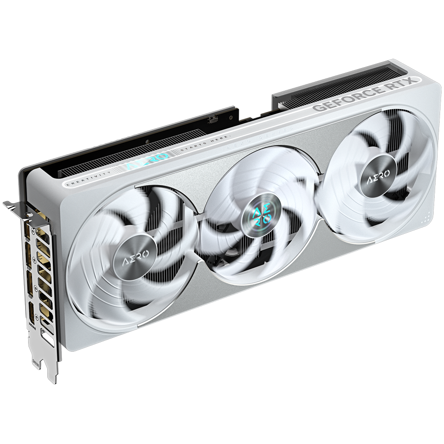 Grafička kartica GIGABYTE GeForce RTX 5080 AERO OC 16GD SFF (16 GB GDDR7, 2730 MHz, HDMI/DP, WINDFORCE 3X hlađenje)-8