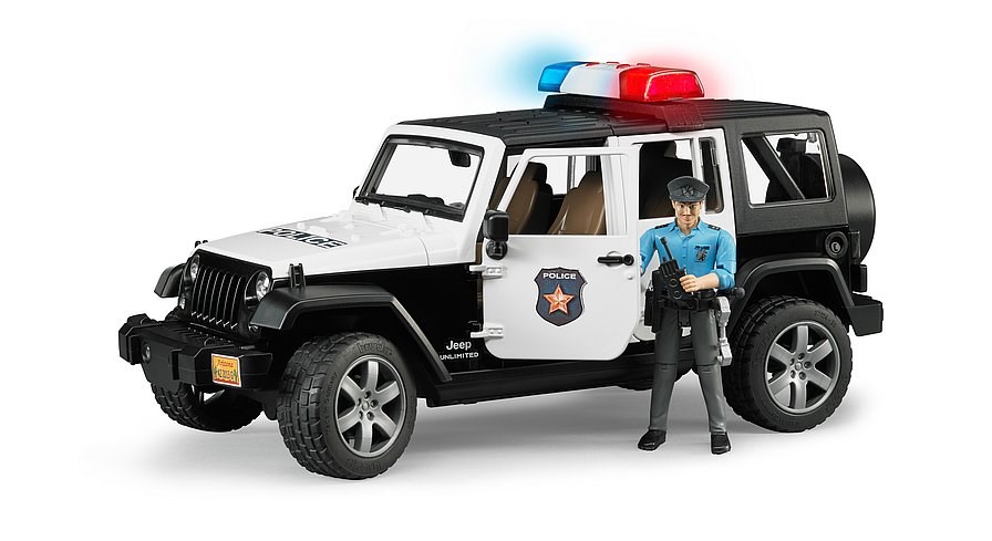 Automobil MAISTO Jeep Wrangler Unlimited Rubicon Police (02802)-6