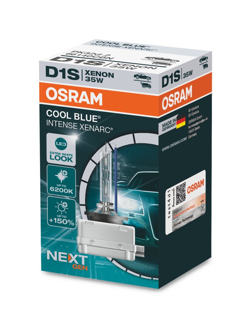 Xenon žarulja OSRAM XENARC COOL BLUE INTENSE D1S (66140CBN, do 6200K, 35W) 1 kom-0