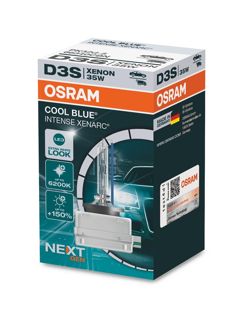 Žarulja OSRAM D3S 42V 35W PK32D-5 Cool Blue Intense NextGen 6200K-0