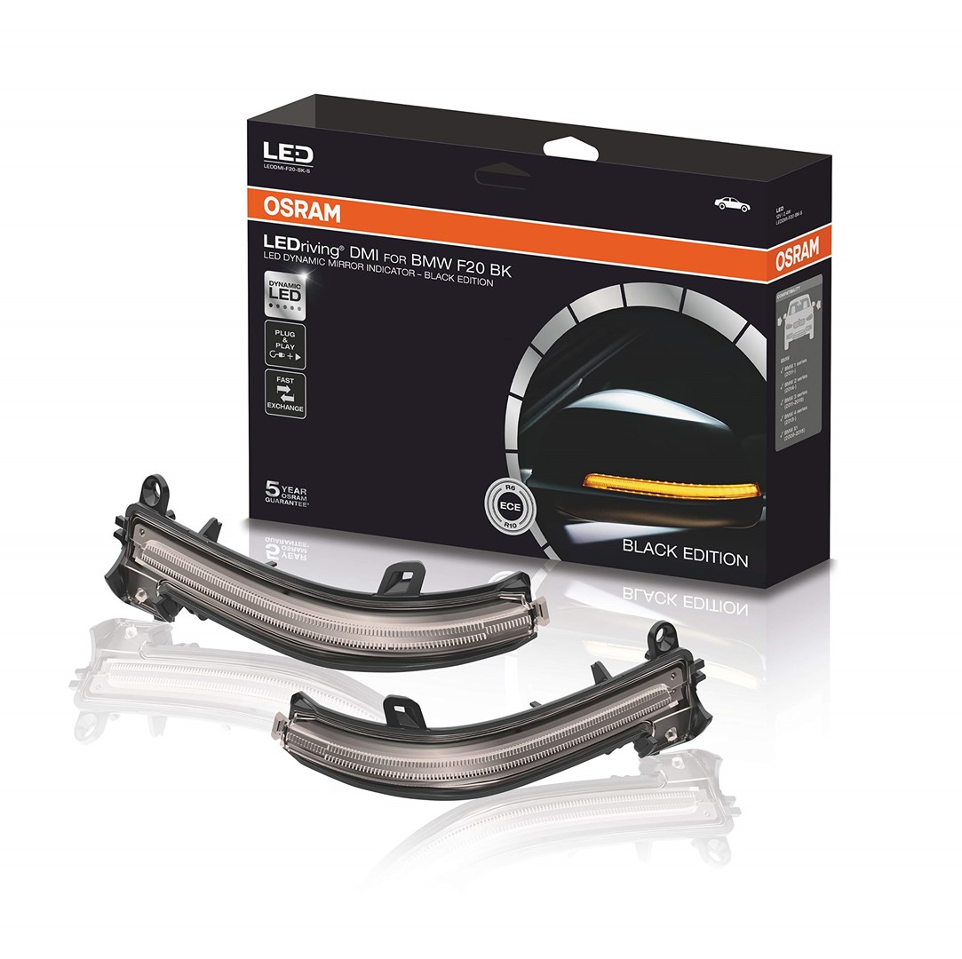 OSRAM LEDriving dinamički žmigavci za retrovizore BMW F20 Black Edition (LEDDMI F20 BK S, set)-0