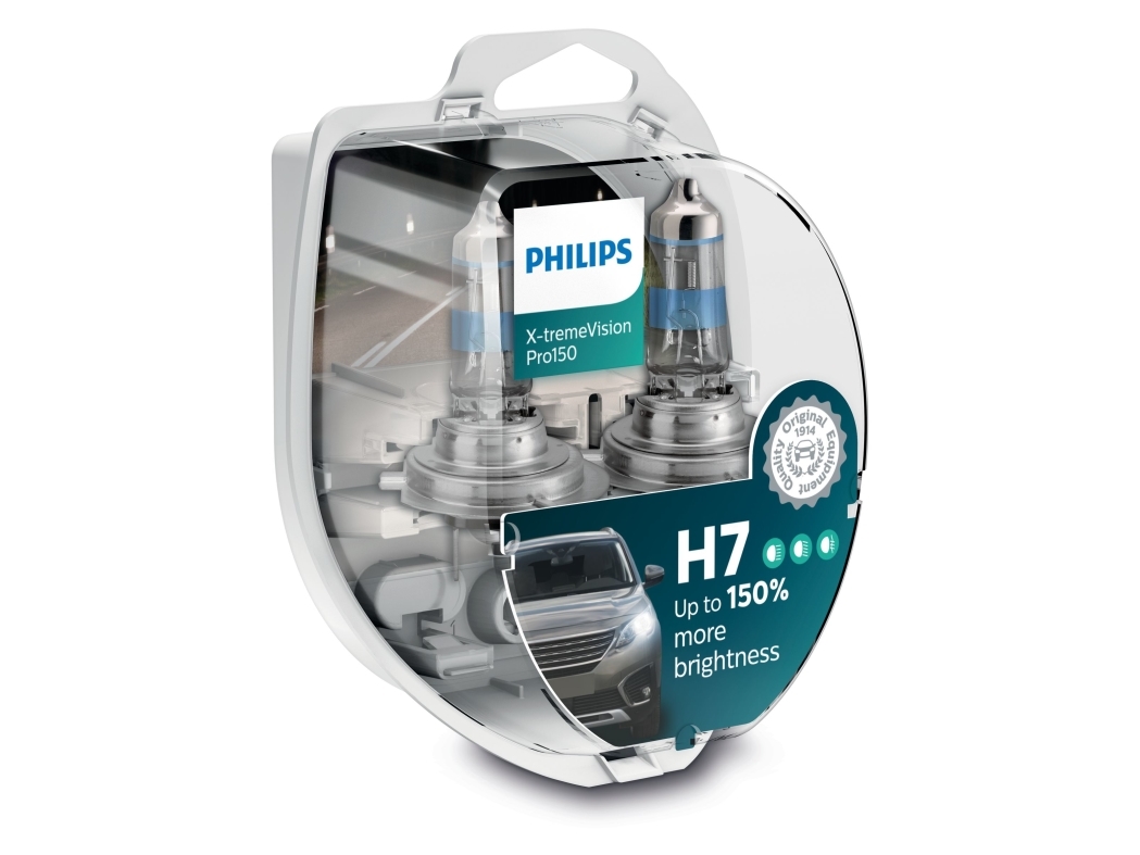 Żarówka (Zestaw 2szt.) H7 12V 55W PX26D X-tremeVision Pro150 3400K-0