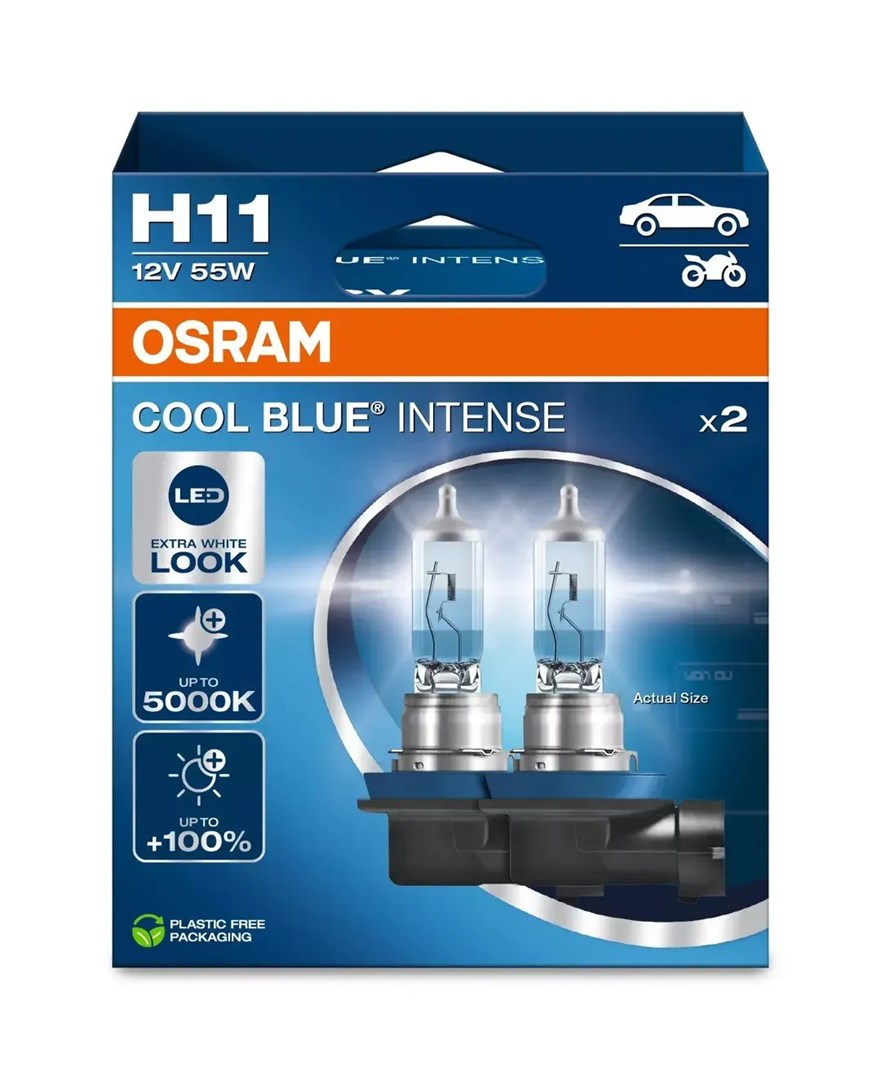 Żarówka (Zestaw 2szt.) H11 12V 55W PGJ 19-2 Cool Blue Intense NextGen 5000K-0