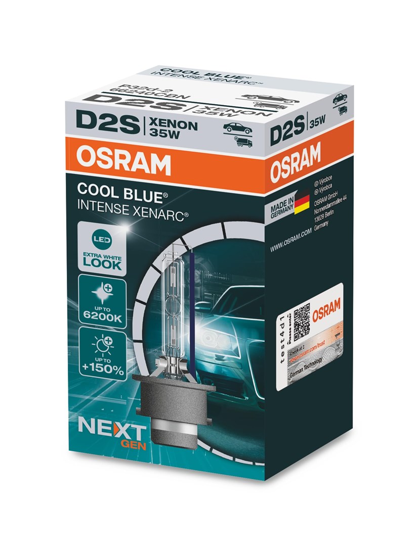 Žarulja OSRAM D2S 85V 35W P32D-2 Cool Blue Intense NextGen 6200K (6200K, 35W, 85V)-0