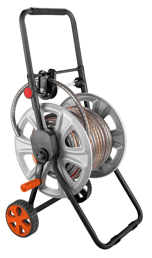 Kolica za vrtno crijevo NEO TOOLS 15-792 (za 60m 1/2" crijeva, aluminijska konstrukcija)-4