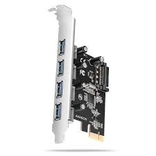 PCIe kontroler AXAGON PCEU-430RS (4x ext. USB-A 5Gbps port)-0