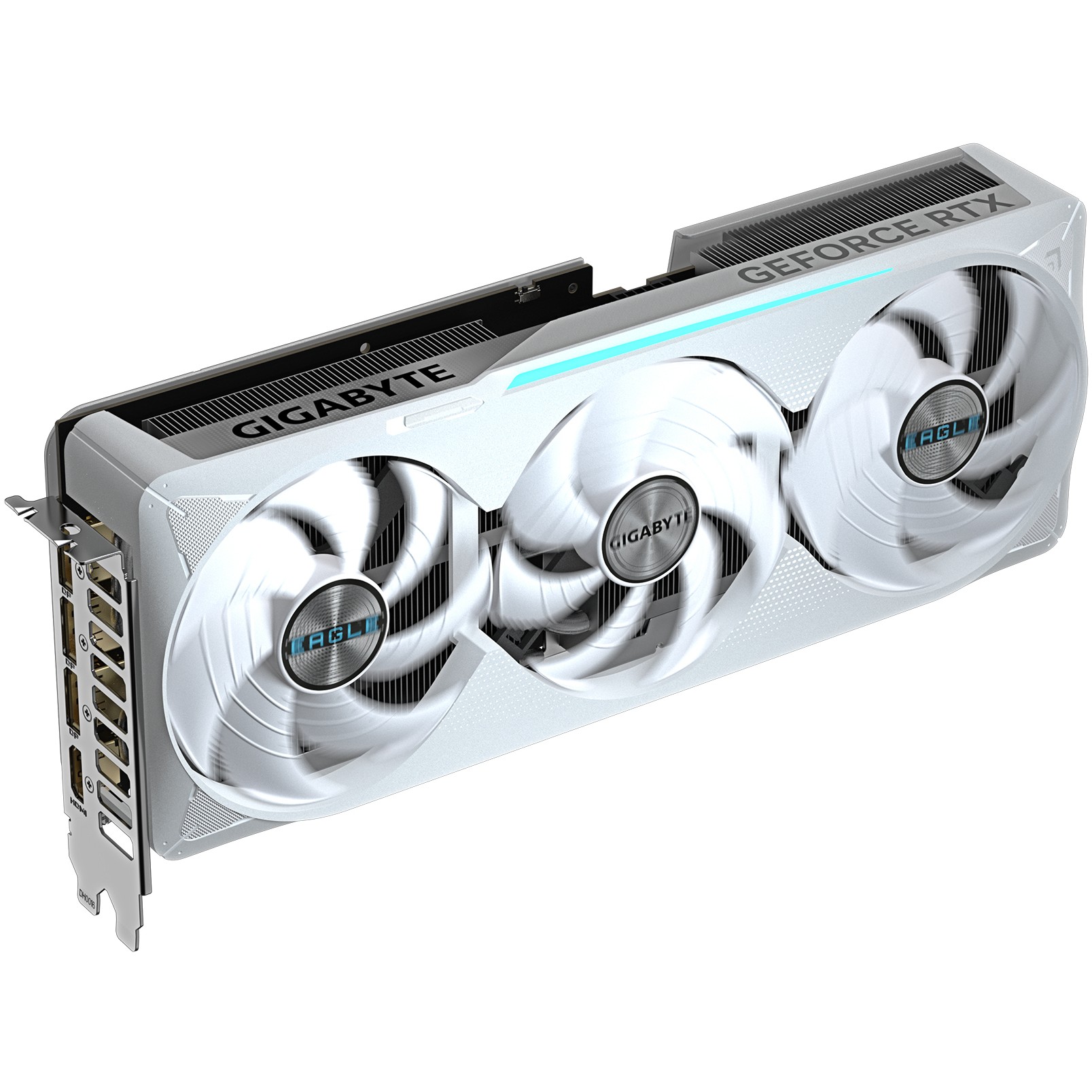 Grafička kartica GIGABYTE GeForce RTX 5070 Ti EAGLE OC ICE SFF 16G (16GB GDDR7, 256bit, PCI-E 5.0, 2542 MHz, 3 x DP 2.1a, 1 x HDMI 2.1b)-8