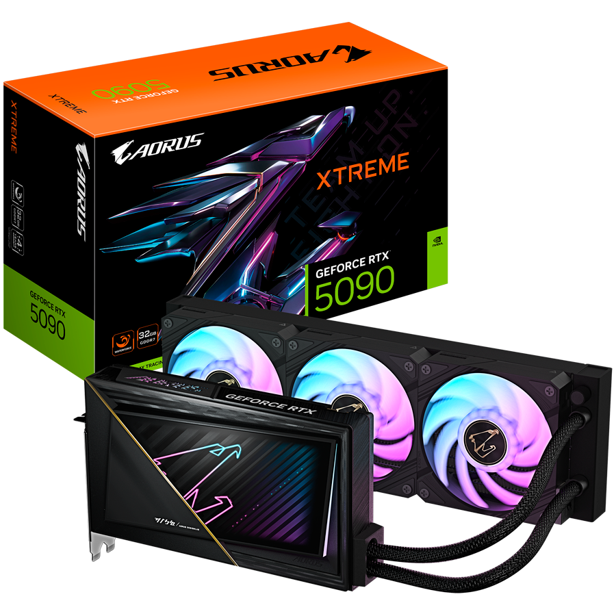 Grafička kartica GIGABYTE AORUS GeForce RTX 5090 XTREME WATERFORCE 32G (32GB gddr7, 512bit, pci-e 5.0, 2655mhz core clock, 3 x dp 2.1a, 1 x hdmi 2.1b)-13