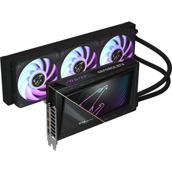 Grafička kartica GIGABYTE AORUS GeForce RTX 5090 XTREME WATERFORCE 32G (32GB gddr7, 512bit, pci-e 5.0, 2655mhz core clock, 3 x dp 2.1a, 1 x hdmi 2.1b)-4